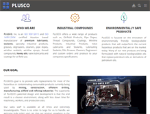 Tablet Screenshot of plus-co.com